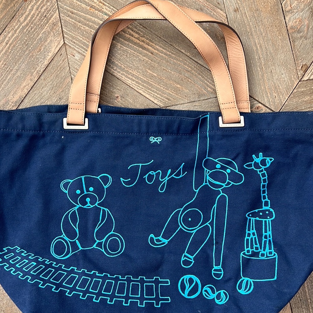 Anya Hindmarch canvas Toy bag. Excellent condition!